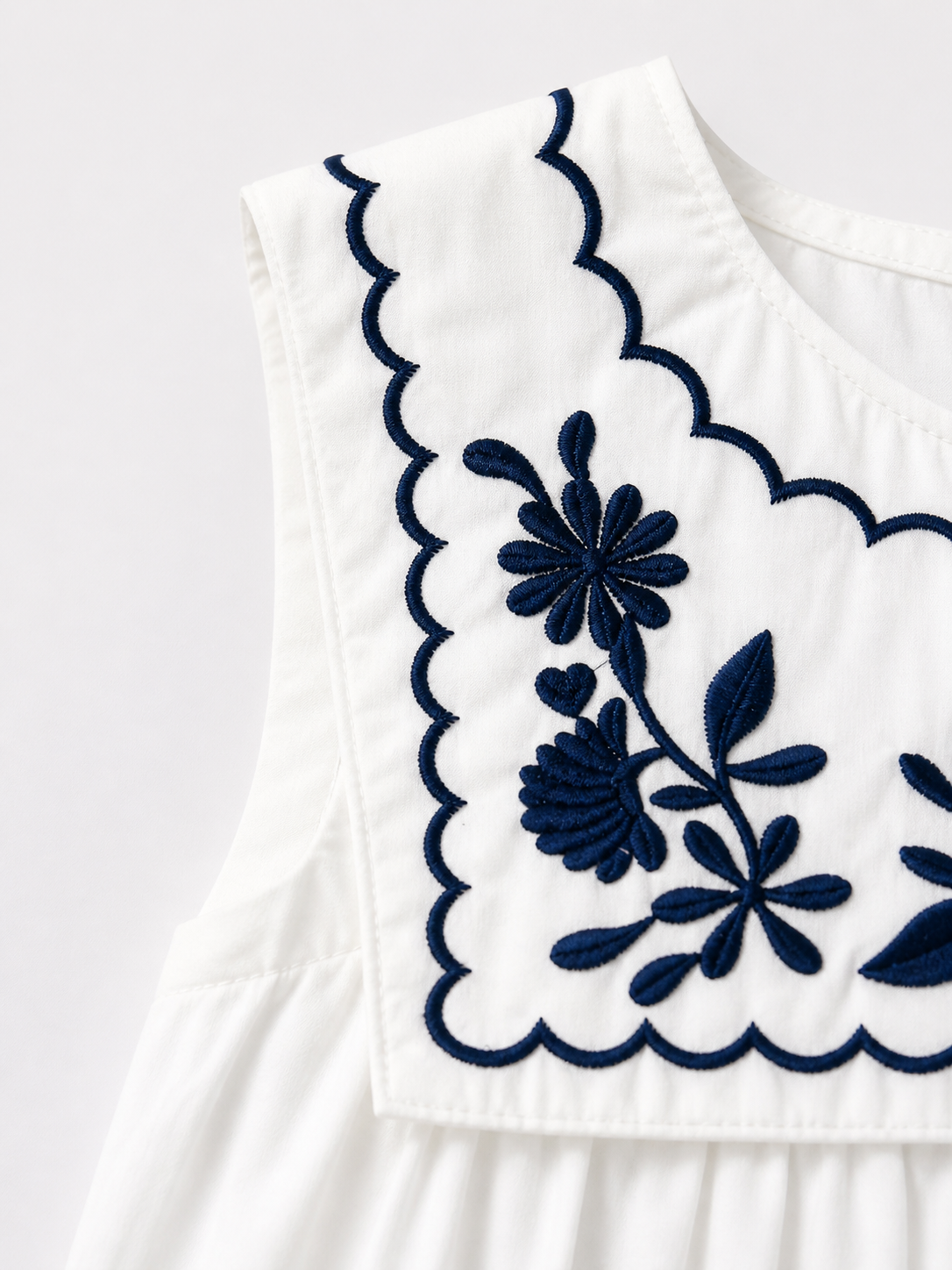 Maisie romper in white