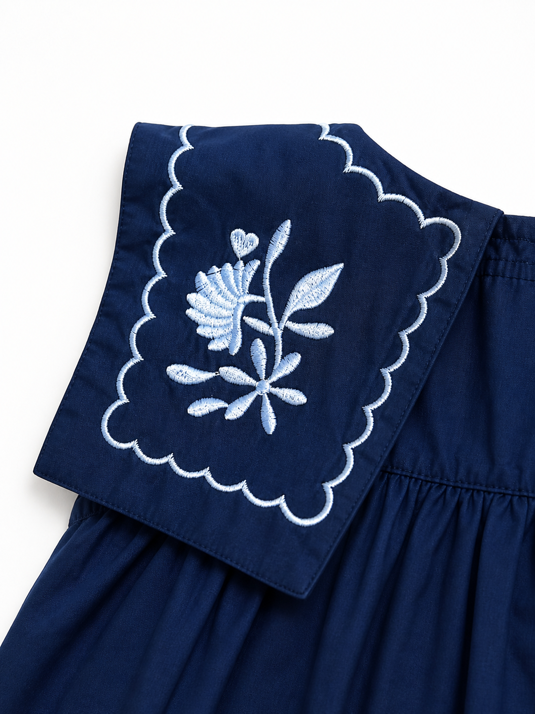 Maisie romper in navy blue