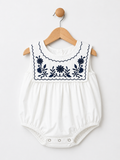 Maisie romper in white