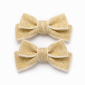 Goldilocks glitter bows