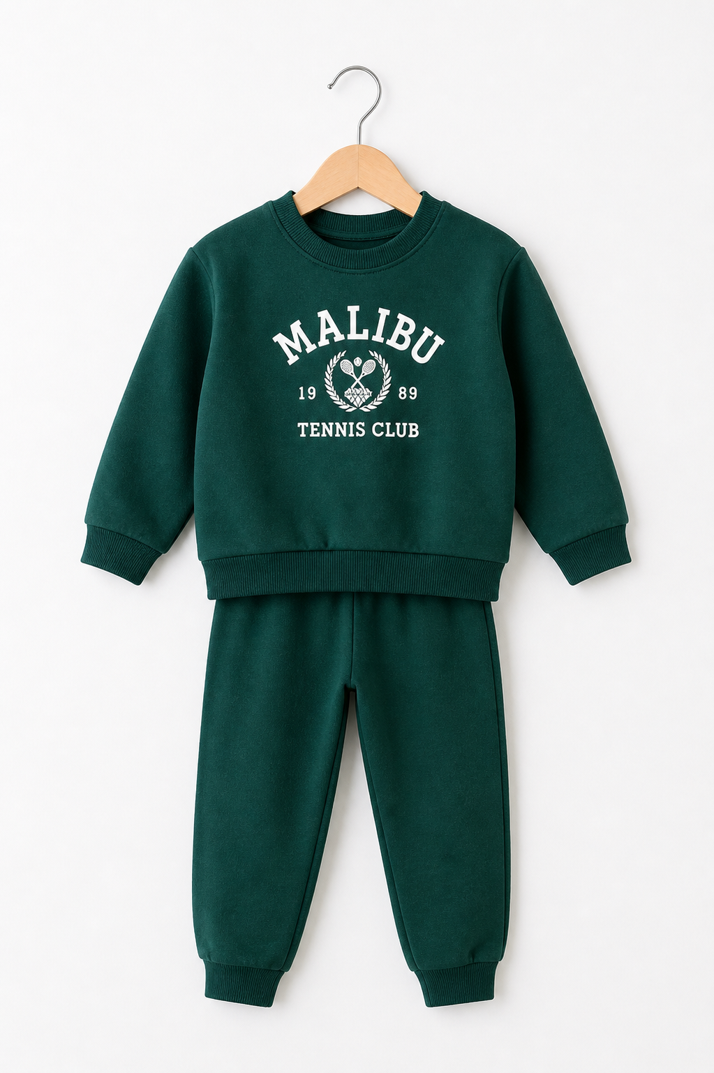 Hunter green Malibu sweats