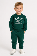 Hunter green Malibu sweats